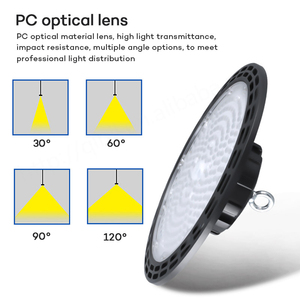 ไฟ LED ไฮเบย์ IP65กันน้ำใช้ในโกดังสินค้ากลางแจ้งโรงยิมอุตสาหกรรม100W 150W 200W 300W - Product Image 6