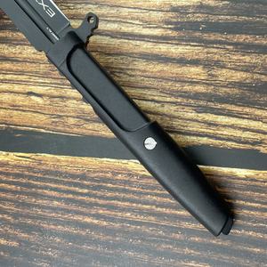 Coltello da Caccia e Campeggio a Lama Fissa in Acciaio Inossidabile Facile da Usare con Manico in Plastica Personalizzabile Supporto OEM - Product Image 5