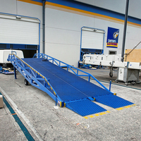 Rampe de chargement mobile en acier pour conteneurs, rampe hydraulique pour chariots élévateurs, rampe de quai de chargement robuste, modèle Yeslift DCQY Max