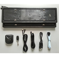 Support de plaque d'immatriculation de voiture, support de plaque d'immatriculation télécommandé européen, adapté aux normes russes/ukrainiennes
