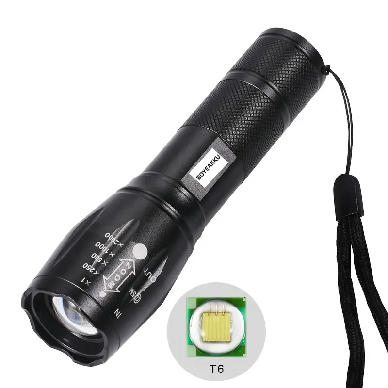 High power zoomable 10w headlamp lithium ion batteries rechargeable battery 18650 xml-t6 led torch flashlight Q5 L2 T6