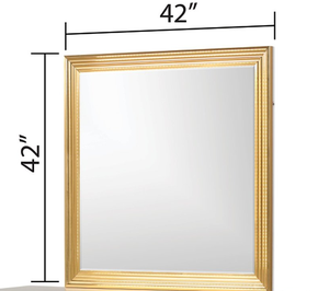 Contemporary Style 5PC Queen Bedroom Set with Adjustable <b>Convertible</b> <b>Bed</b> Wood & Gold Finish - Product Image 5