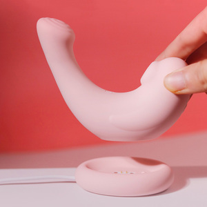 Juguetes Sexuales con Forma de Delfín, Vibrador de Silicona Recargable con Múltiples Modos de Vibración, Estimulación del Punto G y del Clítoris para Mujeres - Product Image 1