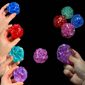 Balle sensorielle ASMR en PU pour adultes - Jouet anti-stress, réducteur d'anxiété, soulagement de la pression - Product Image 2