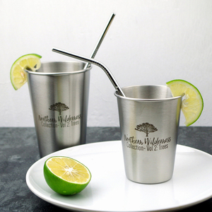 8oz 12oz 16oz tasses à eau en métal whisky vin verre à boire <span class=keywords><strong>gobelet</strong></span> 304 acier inoxydable café bière tasse - Product Image 1