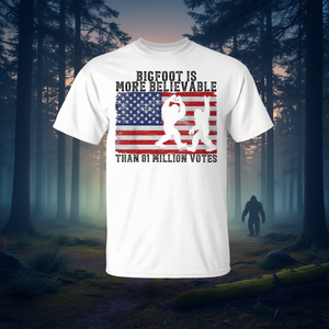 Bigfoot è più credibile del design della bandiera americana con 81 milioni di voti. - Product Image 1