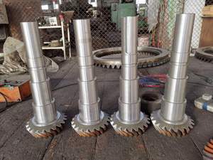 Hot Sale Spiral Bevel Gear and Shaft Different Size Crown Gear Shaft - Product Image 6