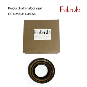 Retén de aceite de semieje Fubush de alta calidad para Toyota <span class=keywords><strong>Corolla</strong></span> 1.8L, nuevo reemplazo de sello de eje de transmisión de motor de coche, OEM 90311-35058 - Product Image 2