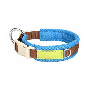 Atmungsaktives Nylon-Hunde halsband Verstellbare, weiche, haut freundliche, mehrfarbige, optionale Haustier halsbänder mit Metalls chnalle für Hunde Hot Sale - Product Image 3