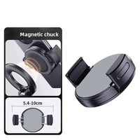 Support magnétique pour téléphone monté sur voiture, clip de fixation universel pour téléphone, support magnétique