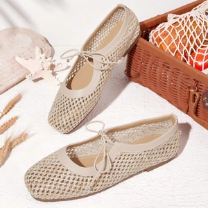 <span class=keywords><strong>Scarpe</strong></span> Basse da Donna in <span class=keywords><strong>Rafia</strong></span> Intrecciata Stile Mary Jane con Punta Quadrata e Fiocco, Casual Retrò Francese, per Autunno e Vacanze, Antiscivolo e Morbide - Product Image 2