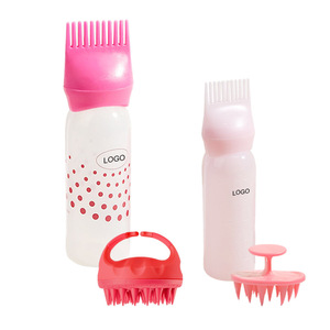 Wanmei 160Ml Dry Shampoo Bottle With Teeth Hair Dyeing And Perming Bottle With Measurement <b>Markers</b> - Product Image 1