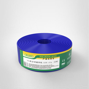 สายเคเบิลเครือข่าย Cat6 23Awg แบบไม่มีฉนวนป้องกัน UTP สำหรับการส่งข้อมูลและบรอดแบนด์ภายในบ้าน - Product Image 2