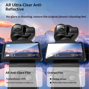 Film de protection d'écran en verre trempé anti-rayures AF+AF anti-reflet, installation facile, sans poussière, pour DJI Pocket 3 4 Action 6 - Product Image 3