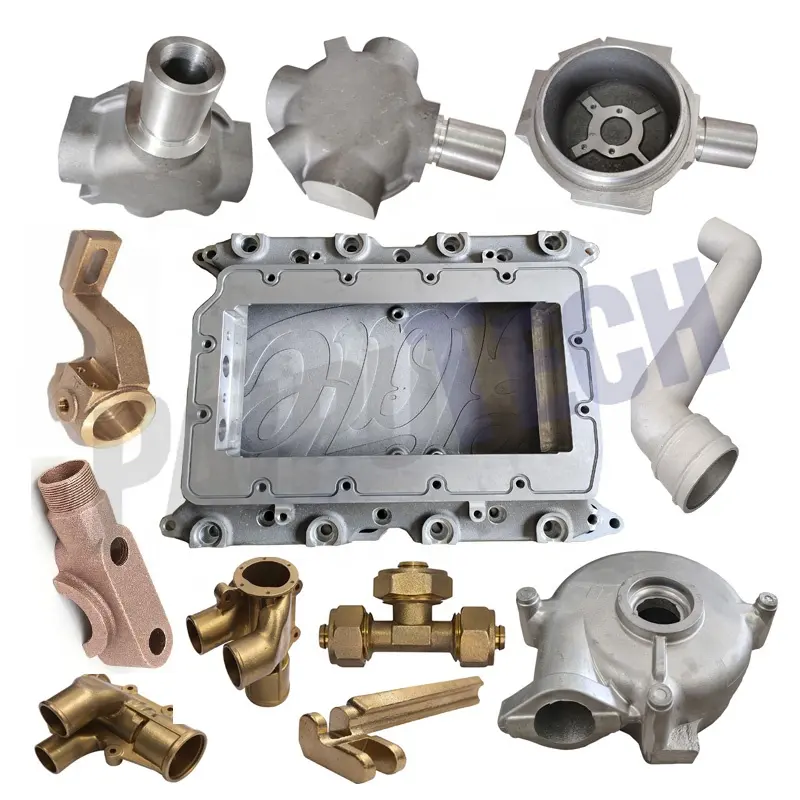 Custom precision brass bronze casting foundry lost wax casting A356 aluminum investment casting aluminum casting services