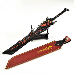 Modello di Arma Periferica del Gioco Soul, Pezzo da Esposizione Artigianale Interamente in Metallo, Le Sette Spade Magiche di Chen Nan Contro i Cieli, 30CM - Product Image 1