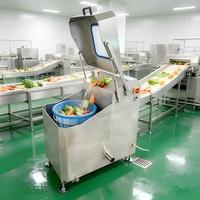 YouBan Centrifugaal Ontwaterings- en Ontoliefmachine met variabele frequentie, 304 roestvrij staal, voor groenten en fruit