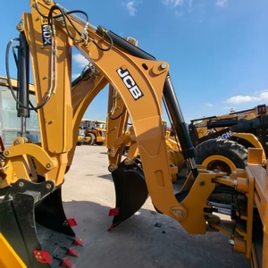 Retroexcavadora Usada Original de 4 Toneladas JCB 3CX para Trabajos de Infraestructura Rural, Excavación de Zanjas, Demolición de Viviendas, Maquinaria Pequeña para Construcción - Product Image 2