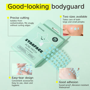 Patchs anti-acné hydrocolloïdes OEM motif étoile mignon pour l'élimination de l'acné, l'atténuation des marques d'acné et le soulagement de l'acné - Product Image 4