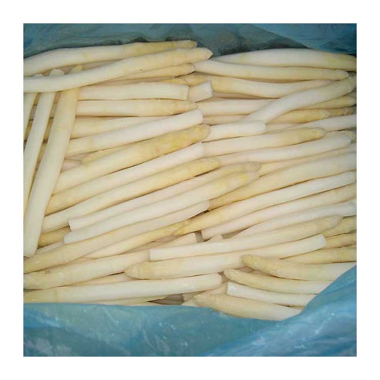 Hot Selling Best Price Vegetables Nutritious Frozen White Asparagus with Good Quality IQF