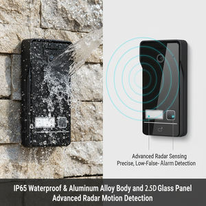 Sistema de Videoportero Hiwink 2K con Reconocimiento Facial, Estación Exterior PoE Impermeable IP65 para Múltiples Apartamentos, Teléfono de Puerta ONVIF - Product Image 6