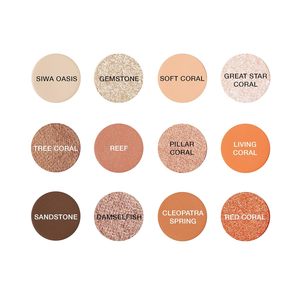 Palette de maquillage hautement pigmentée, logo personnalisé, sans cruauté, palette d'ombres à paupières nude - Product Image 2