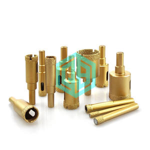 12 pièces 6-35mm diamant enduit <span class=keywords><strong>forets</strong></span> ensemble scie cloche Kit outils à main pour verre marbre granit pierre carrelage céramique - Product Image 3