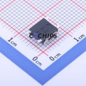 TS-1157A-031E Tactile Switch SMD-4P,6.2x6.2mm Switch Single Pole Single Throw Round Button 2.6N Vertical Mount - Product Image 2