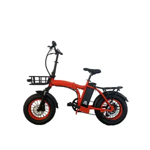 Mini bici elettrica da 16 pollici per bambini pieghevole grassa bici elettrica per bambini