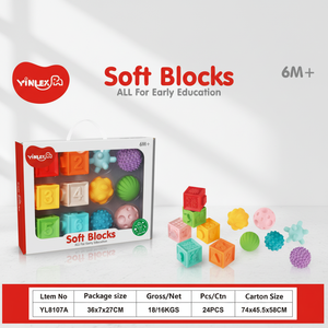 JXD Juguetes Educativos Montessori en Oferta, Juego de Pelotas Sensoriales Texturizadas y Suaves de Moldeo Rotacional para Niños de 0 a 7 Años - Product Image 2