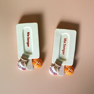 Venta al por Mayor Directa de Fábrica, Pegatinas de Resina Madiel Ecológicas para Refrigerador con Diseño de Paletas Heladas, Modelo Turístico de Harbin, China - Product Image 3