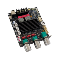WUZERVON ZK-1002Q 12-24VDC Qualcomm QCC3034 + TPA3116 BT Carte amplificateur numérique 2.0 canaux APTX 100Wx2 AUX