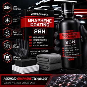 Revêtement graphène 26H effet miroir 115 GU ultra brillant finition lisse qualité professionnelle facile à nettoyer 2.4oz - Product Image 4