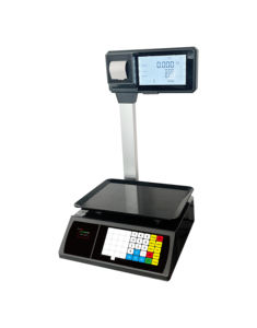 Balance de caisse enregistreuse 30 kg avec impression de tickets et reçus pour légumes, fruits, fruits de mer et marchés - Product Image 6