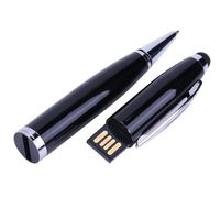 Grosir Pena Layar Sentuh USB Memori Flash 8GB 16GB Ballpen USB Flashdisk 2.0 dengan Kotak Hadiah untuk Kerja Sama Bisnis