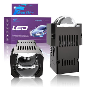 Işın lazer 110w Led projektör Bi 1.8 Lens yüksek düşük işın kamyon araba farlar otomatik araç Led lamba 1.7 inç inç - Product Image 4