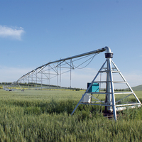 Système d'irrigation à pivot central Gengze d'occasion de 30/50/80/200 hectares avec surveillance à distance, construction métallique, garantie de 2 ans