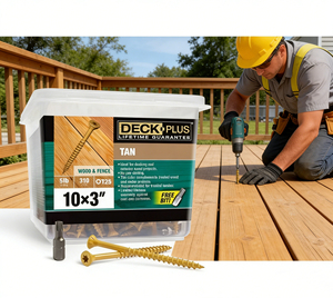 Vis pour terrasses en bois, fixations extérieures pour la construction de terrasses - Product Image 1