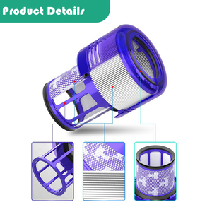 <span class=keywords><strong>Filtro</strong></span> morado personalizado para Dysons <span class=keywords><strong>V10</strong></span> Slim Stick, piezas de aspiradora doméstica con alimentación eléctrica, reemplazo de <span class=keywords><strong>filtro</strong></span> posterior HEPA - Product Image 3