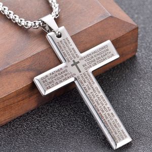 Collier avec pendentif en forme de croix, pour hommes et femmes, haut de gamme, polyvalent, tendance, style <span class=keywords><strong>européen</strong></span> et américain, unique, nouveau - Product Image 3