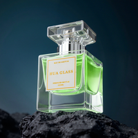Nouveau Flacon de Parfum en Verre Cube de 50 ml, Design Personnalisé, Vente en Gros, OEM, Logo Personnalisé Disponible, Collection 2026