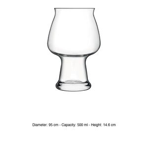 <b>Cider</b> Collez Birrateque <b>Glass</b> 50 cl Luigi Bormioli H 14.6 cm Ø 9.5 cm - Product Image 3