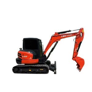 Excavadora de cadenas Kubota KX165 en buen estado para construcción con componentes principales: motor y propulsor - Product Image 1
