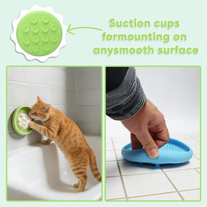 Маленькая силиконовая миска-медленница для кошек и собак: прочная, герметичная, с функцией головоломки - Product Image 5