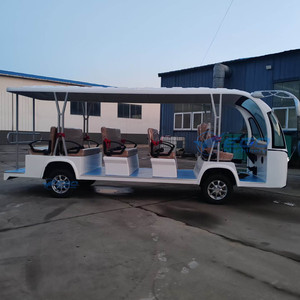 Minibús Eléctrico de Lujo y Elegante para Turismo, 14 Plazas, Q235B, Acero, Batería de Plomo-Ácido, Autobús Escolar - Product Image 6