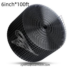 6 pollici * 100ft 1.5mm di alta qualità pannello solare maglia con 70 clip in alluminio per il controllo piccione Anti uccello guardia Kit produttore - Product Image 3