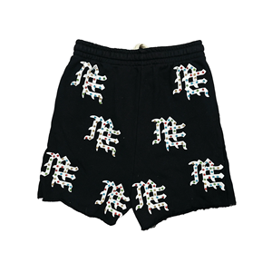 Pantalones Cortos Deportivos para Hombre, Estilo Retro con Diamantes, de Alta Calidad, Marca Americana de Moda Urbana, Venta al Por Mayor - Product Image 4