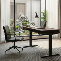 Bureau d'ordinateur portable en bois à hauteur réglable électrique, personnalisable OEM, moderne, disponible en gros