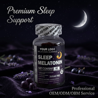 Gummies de mélatonine à marque privée avec camomille pour un sommeil apaisant et une relaxation optimale – Prix de gros usine OEM ODM