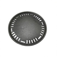 Plaque de cuisson barbecue en fonte sans fumée multifonction antiadhésive pour charbon de bois, grille universelle pour foyer domestique